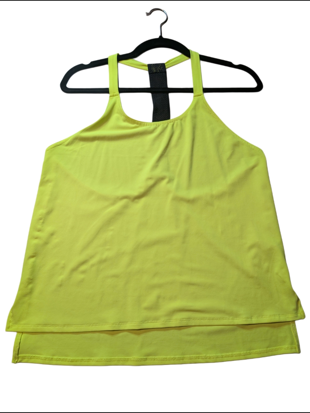 Demi Lovato By Fabletics Neon Yellow Racerback Tank